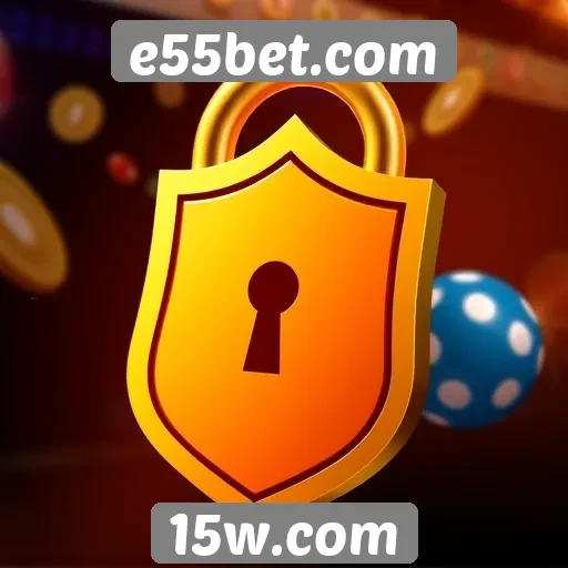 Funcionalidades de segurança no site e55bet.com